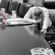 President Lyndon B. Johnson with a red circle annotation by Gizmodo
